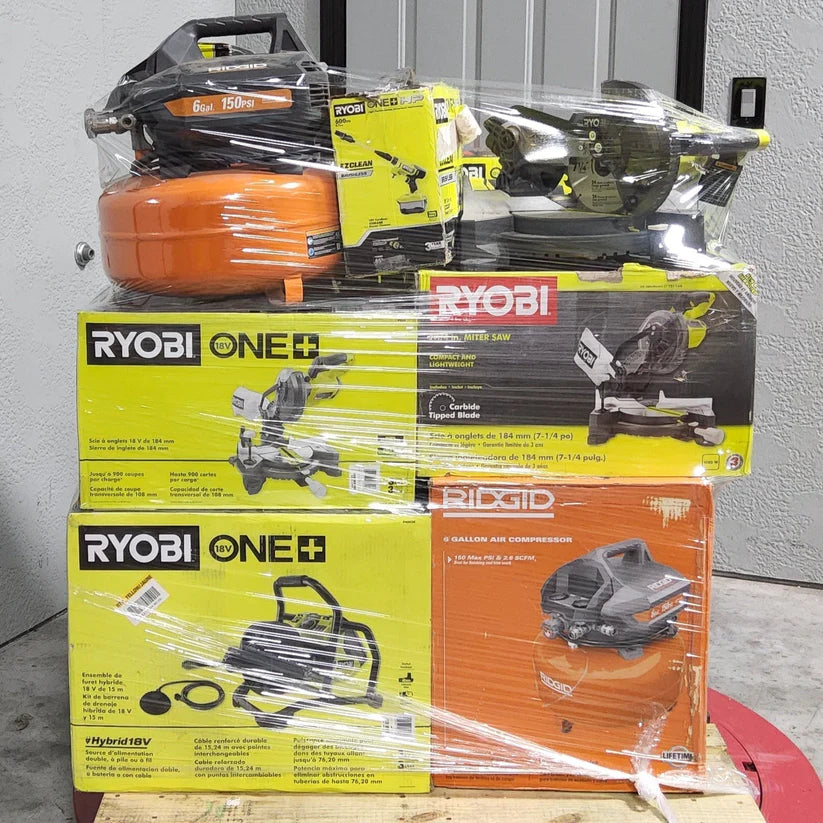 🔧MIXED TOOLS PALLET– Untested Customer Return – LOT ID: 241101