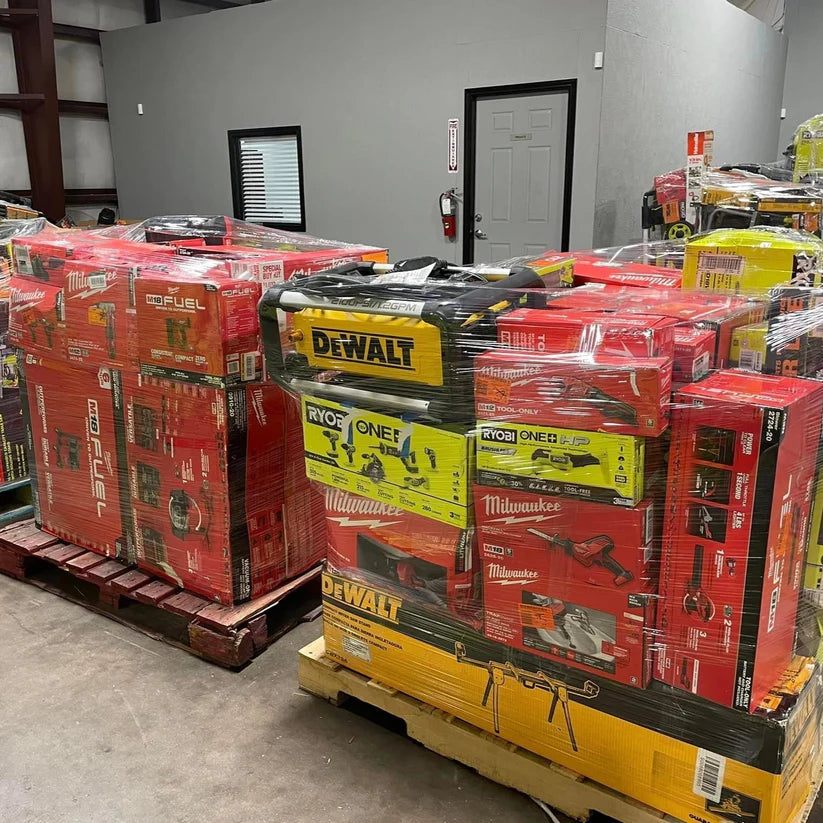 🔧MIXED TOOLS PALLET– Untested Customer Return – LOT ID: 241101